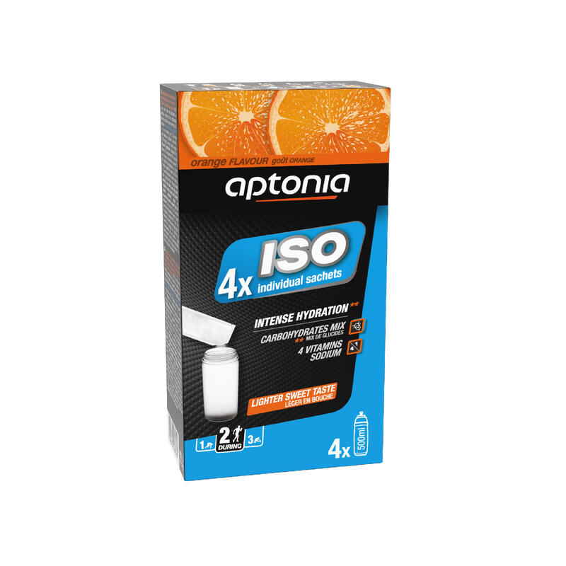 Izotóniás italpor ISO, 38 g, 4 db, narancsízű 