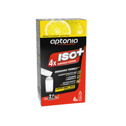 Iso+ Isotonic Drink Powder 4x38g - Lemon