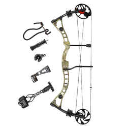 Hunting Compound Bow Kit 500 Furtiv Right-handed