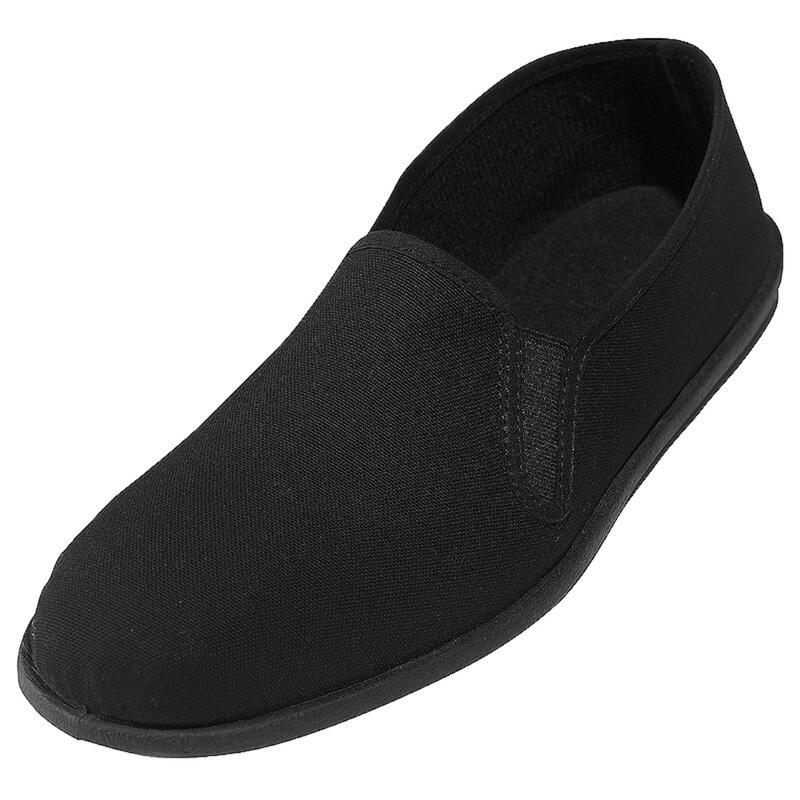 Chaussons Chinois Traditionnels - WUDANG - Pour Taichi Chuan et Qi Gong -  Semelle antidérapante Noir - Cdiscount