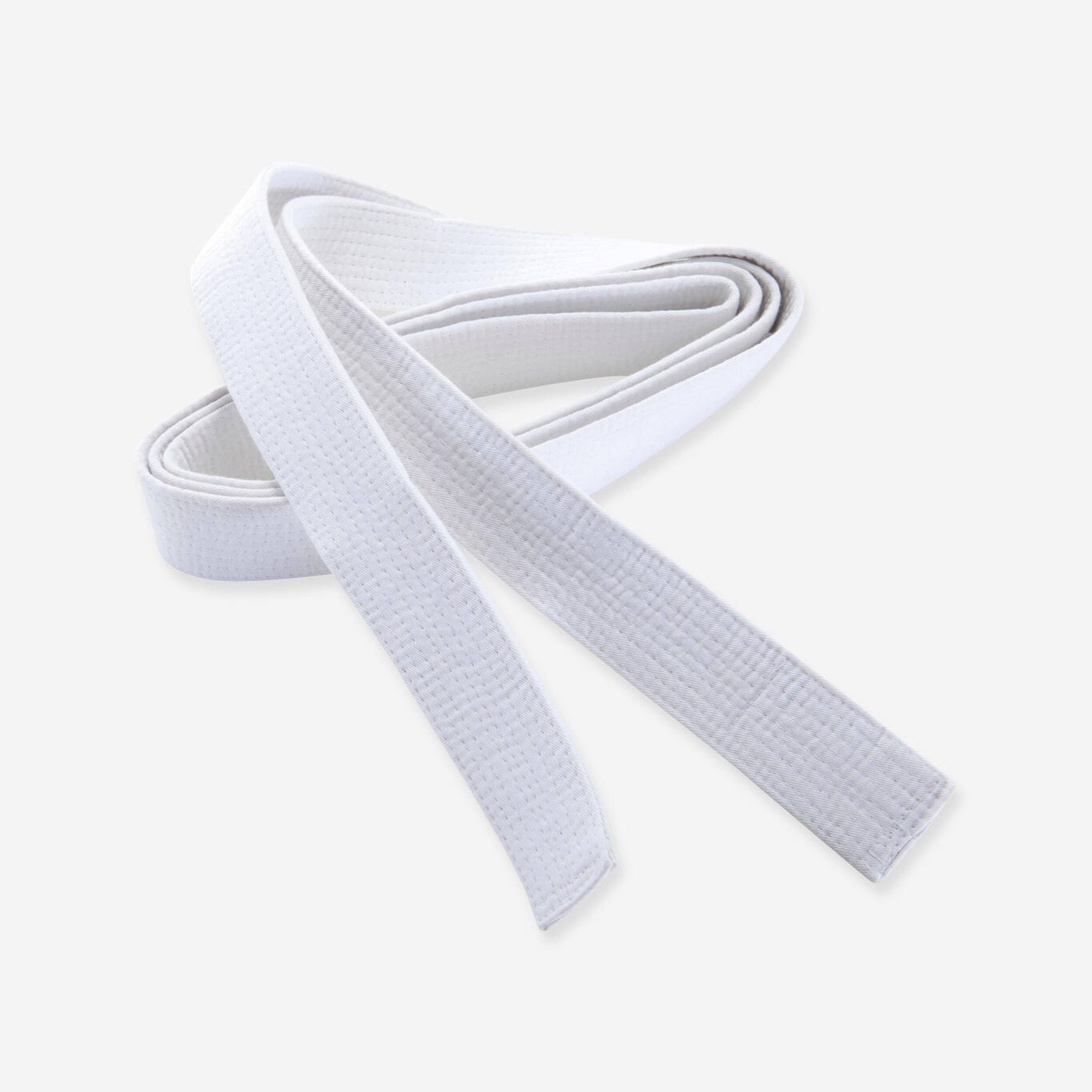 2.5m Piqué Belt - White