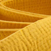חגורת ג'ודו / קראטה לילדים 2.5 מ' - צהוב