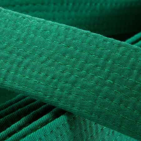 חגורת ג'ודו / קראטה לילדים 2.5 מ' - ירוק