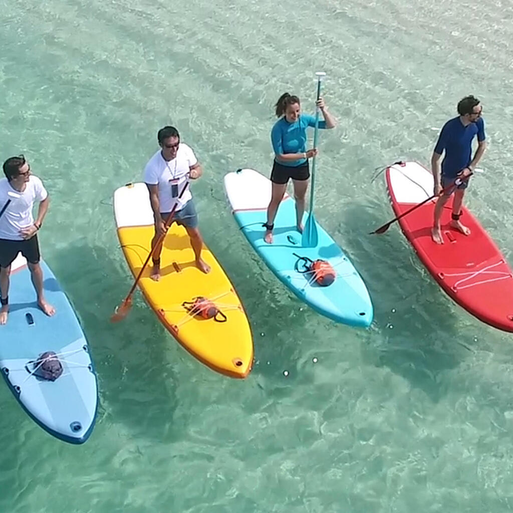 Plutvička na nafukovací turistický paddleboard bez potreby náradia