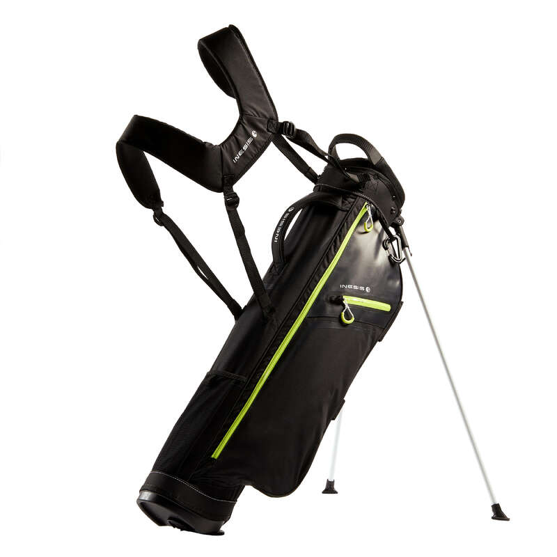 INESIS GOLF STAND BAG ULTRALIGHT Black Decathlon