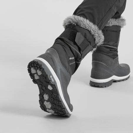 Чоботи жіночі SH500 X-Warm для зимового туризму на шнурівках водонепроникні