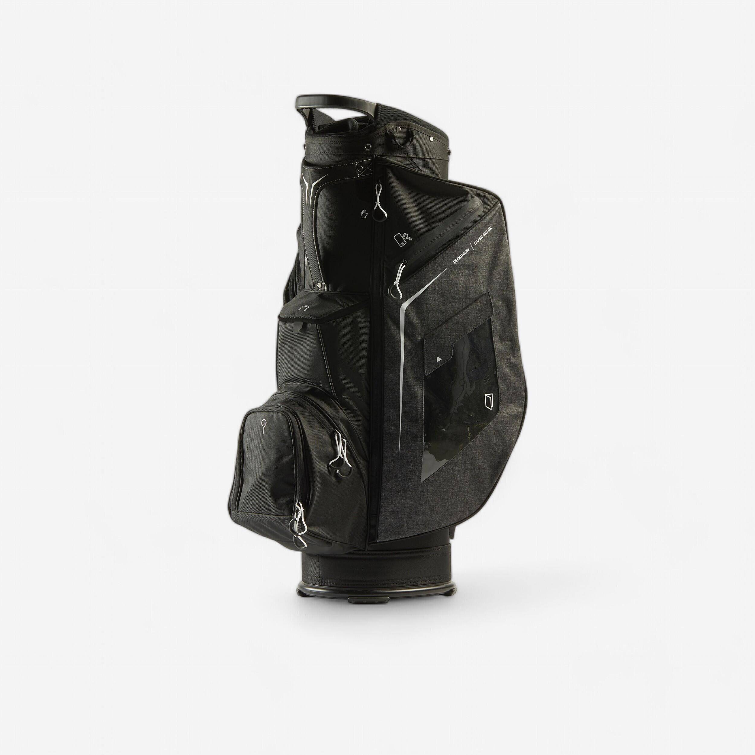 Golf Trolley Bag Black -  1
