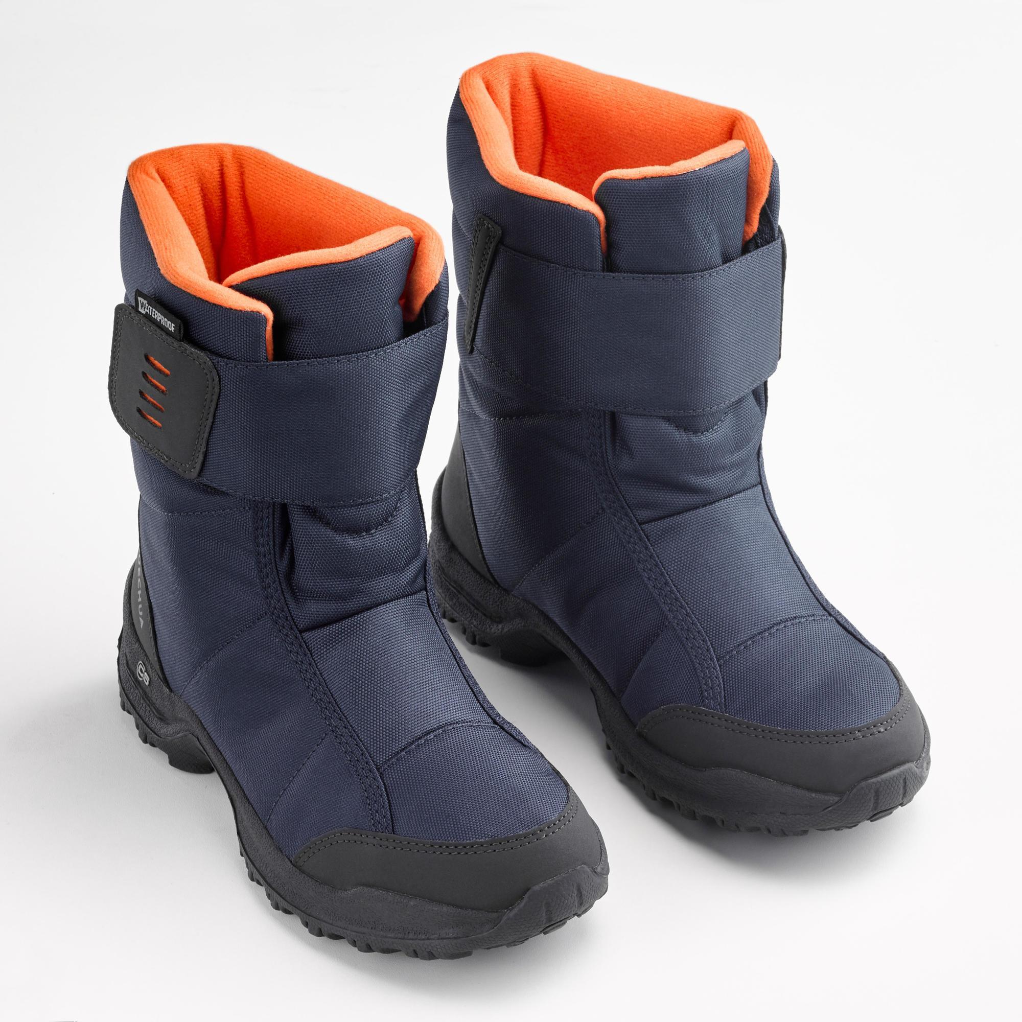 Doposci bambino SH100 X-WARM dal 24 al 38 - neri QUECHUA | DECATHLON
