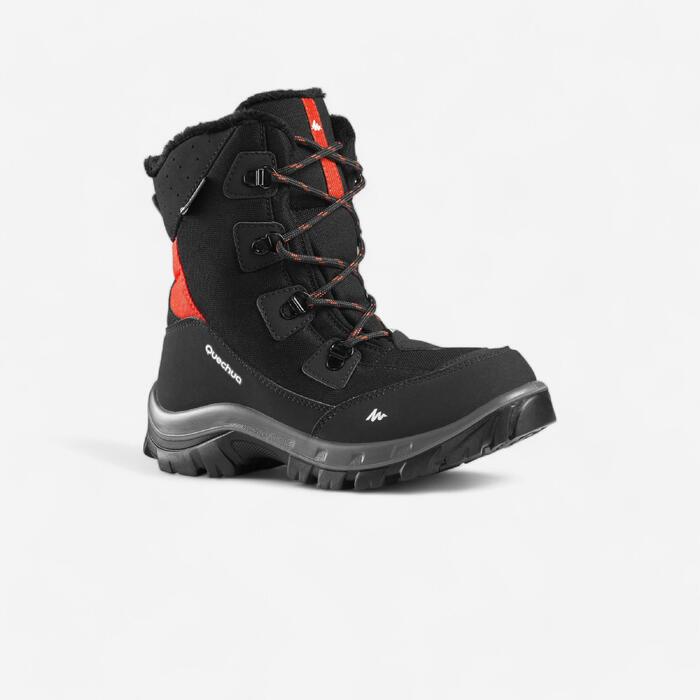 quechua sh520 waterproof warm mid snow hiking boots men's