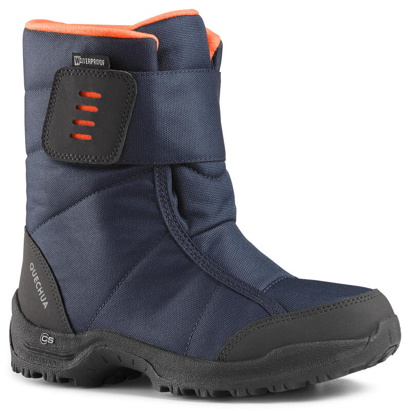 CHILDREN'S WARM AND WATERPROOF SNOW BOOTS - SH100 X-WARM