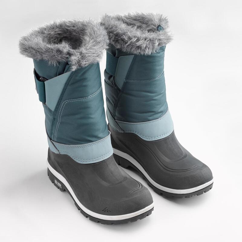 Buty turystyczne damskie śniegowce Quechua SH500 X-WARM - wysokie