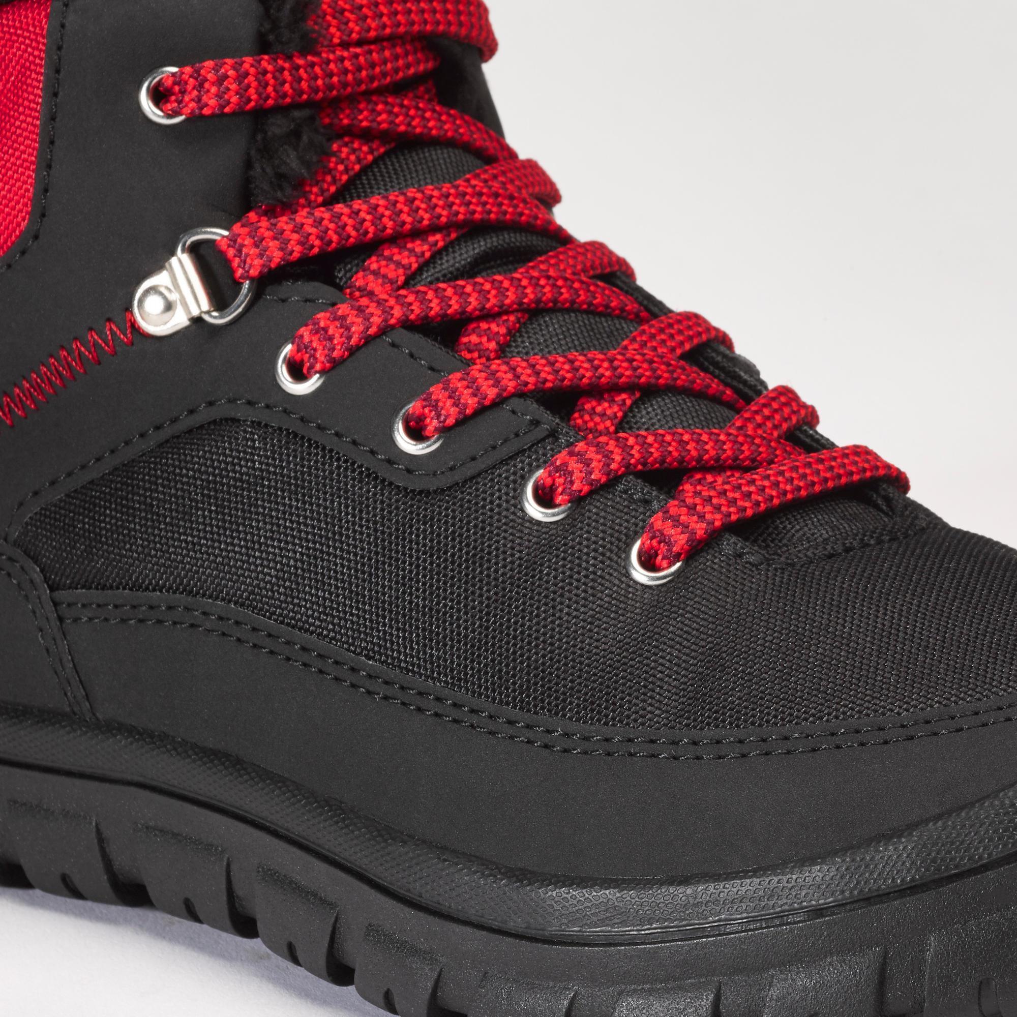 Kids’ Warm, Waterproof Lace-up Hiking Boots SH100 Warm Size 1 - 5.5 5/7