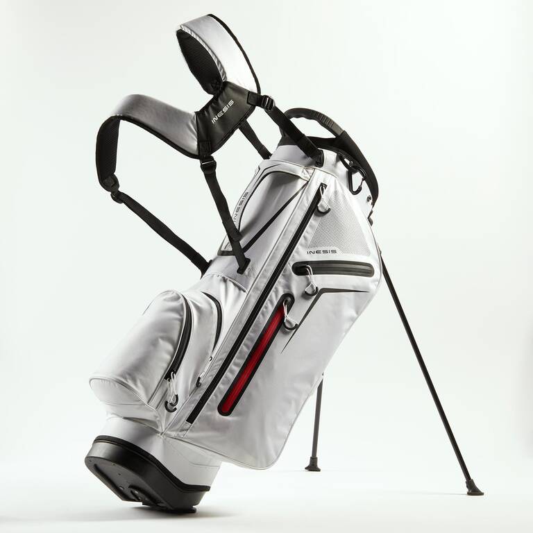 GOLF STAND BAG - INESIS LIGHT WHITE