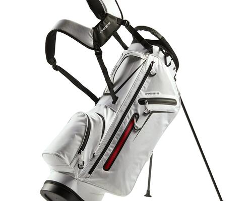 INESIS White LIGHT GOLF STAND BAG