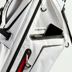 GOLF STAND BAG - INESIS LIGHT WHITE