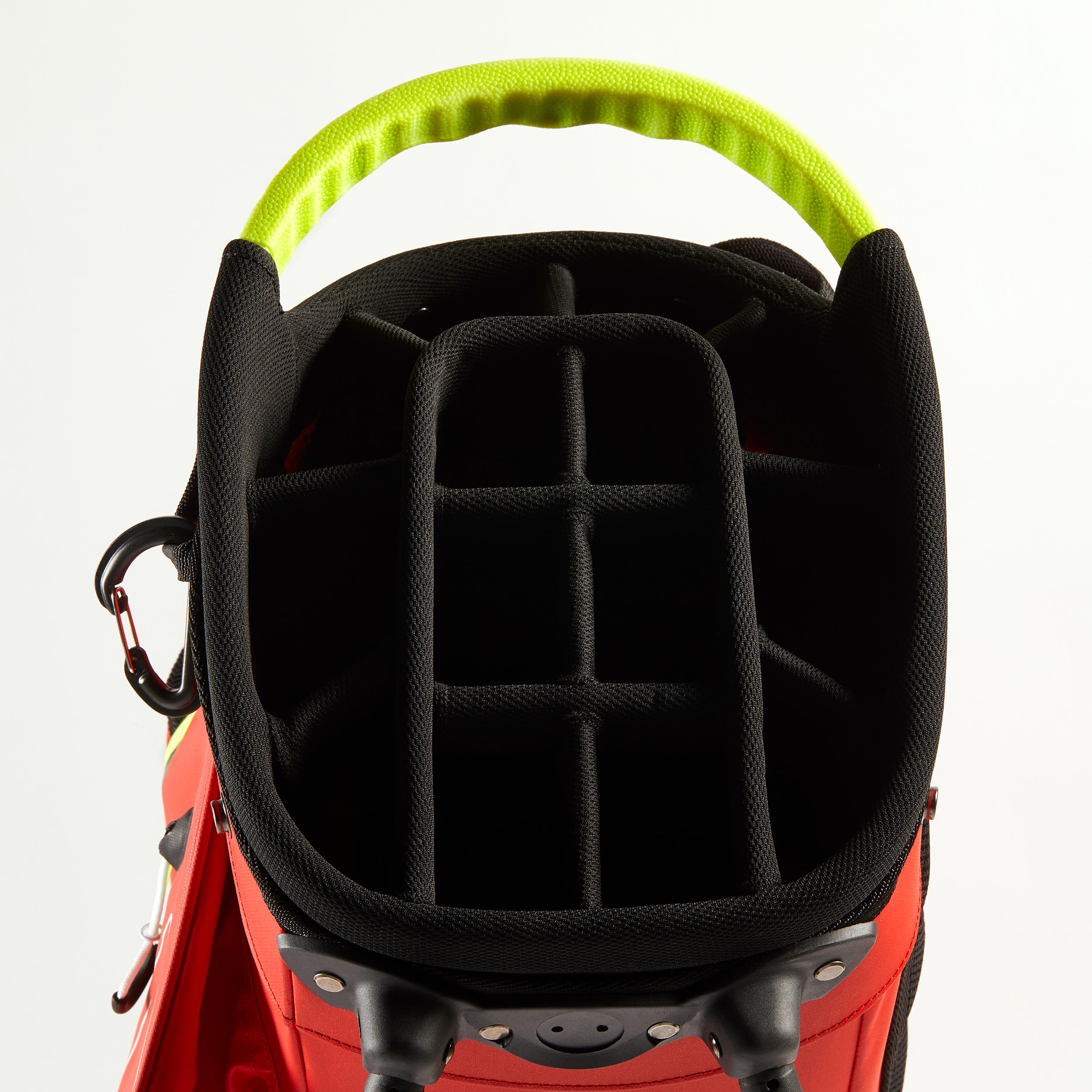 GOLF STAND BAG WATERPROOF – INESIS LIGHT RED 5/10