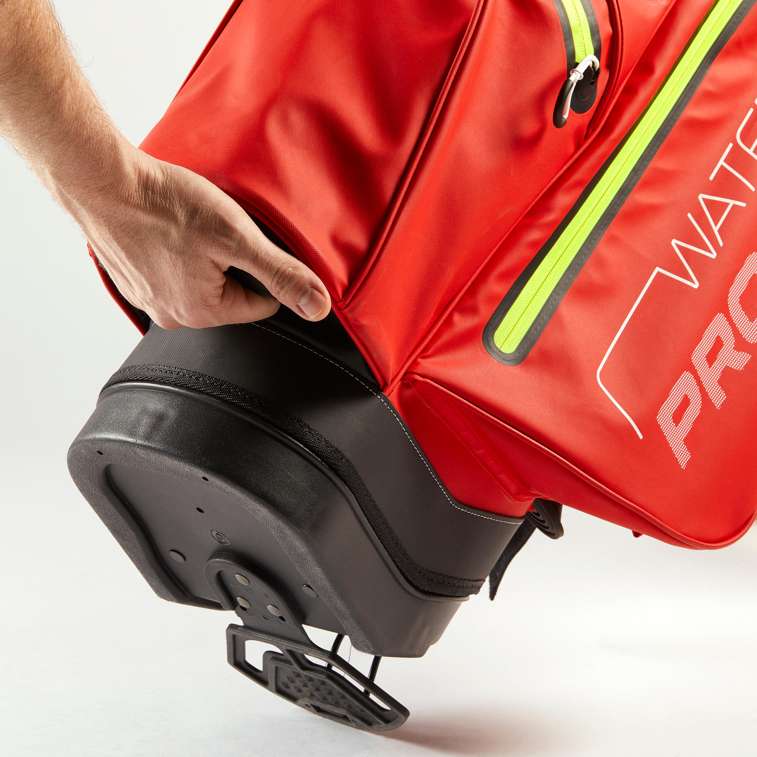 GOLF STAND BAG WATERPROOF – INESIS LIGHT RED 2/10
