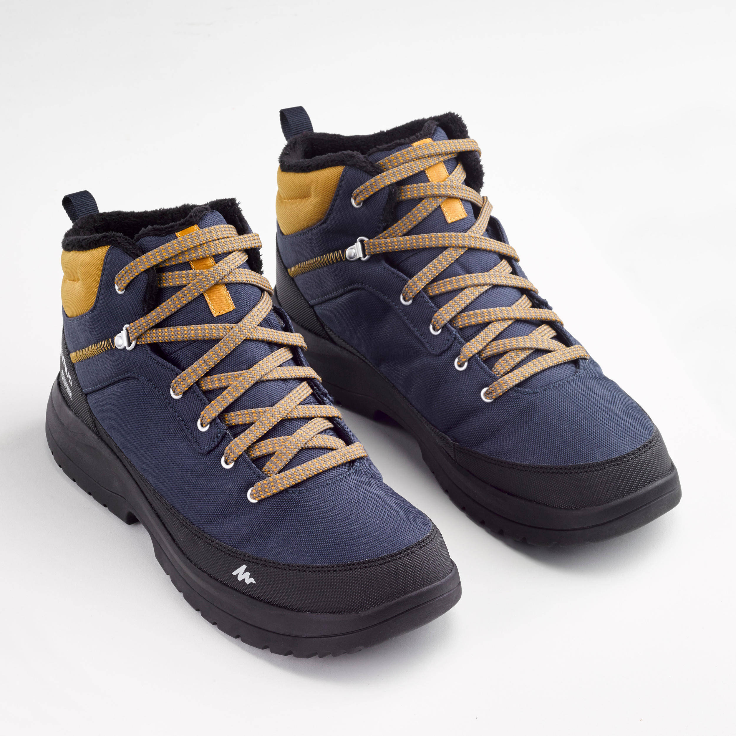 Men’s warm and waterproof hiking boots - SH100 Mid-height -  3