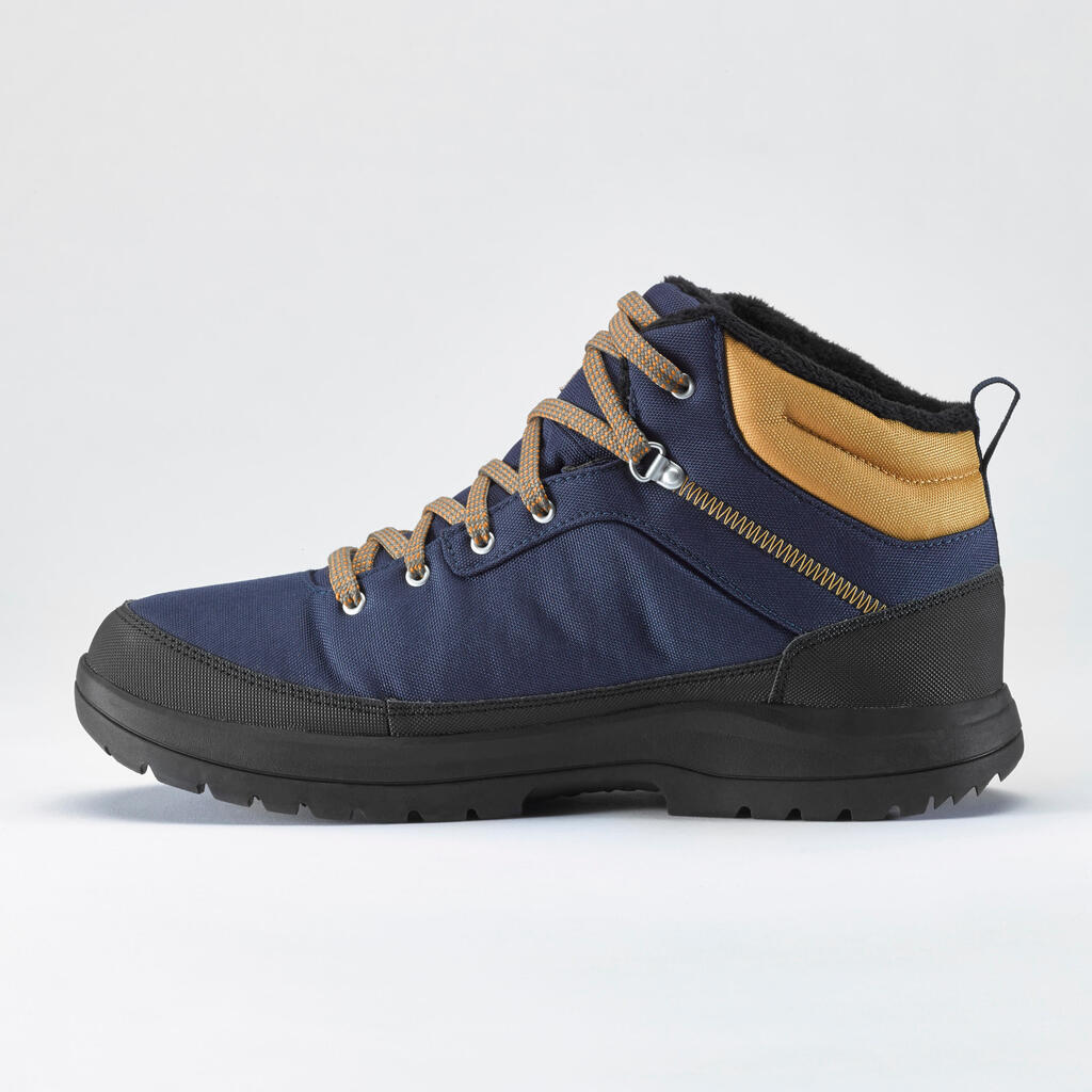 Chaussures chaudes et imperméables de randonnée - SH100 Mid - Homme