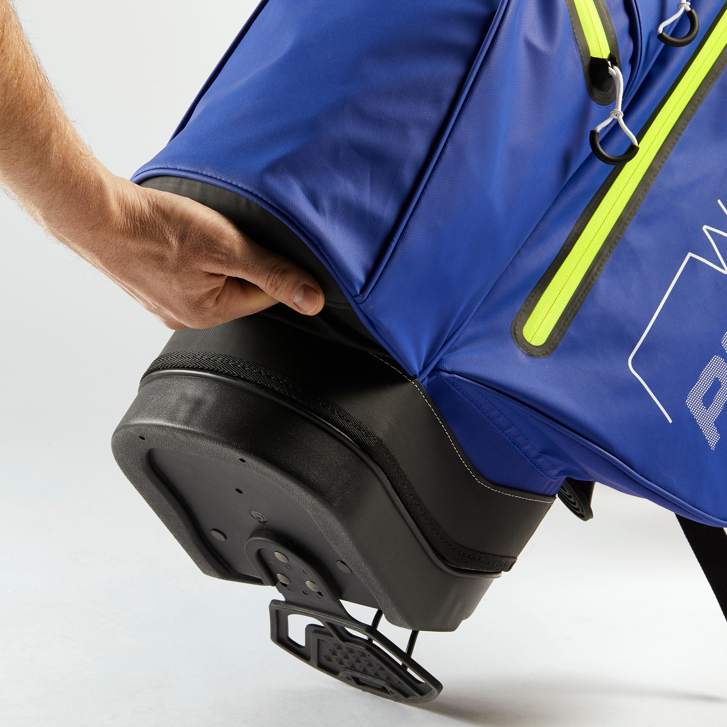 WATERPROOF GOLF STAND BAG - BLUE/YELLOW 7/8