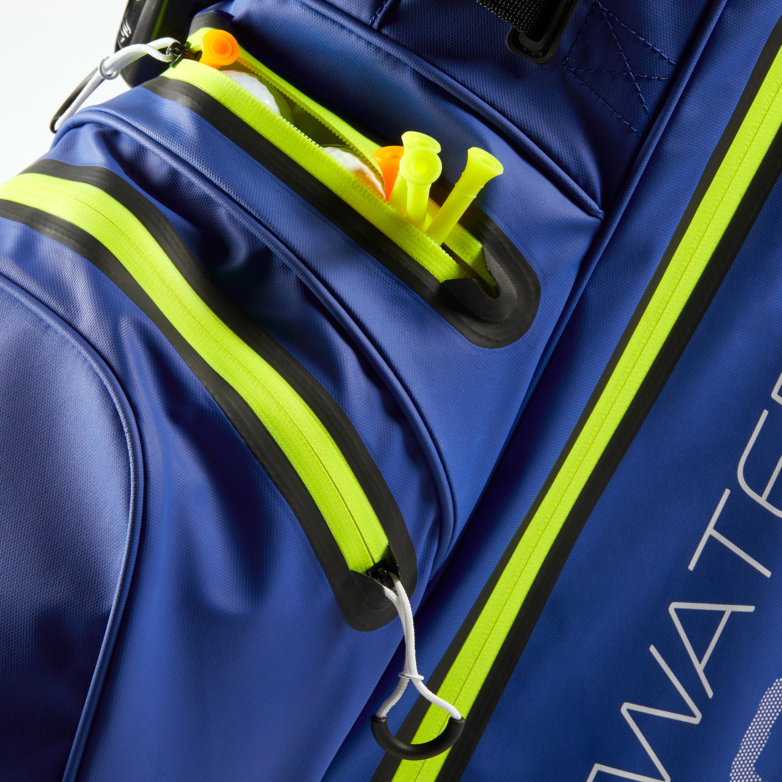 WATERPROOF GOLF STAND BAG - BLUE/YELLOW 6/8