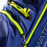 WATERPROOF GOLF STAND BAG - BLUE/YELLOW