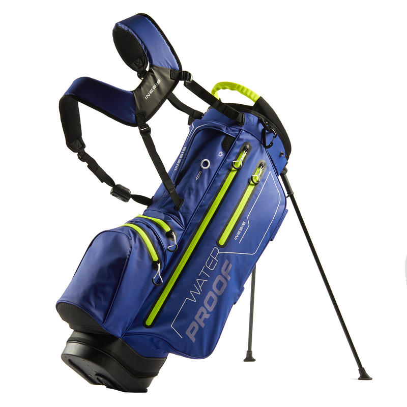 Golf Bag Waterproof Blue Yellow