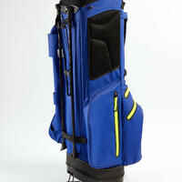 WATERPROOF GOLF STAND BAG - BLUE/YELLOW