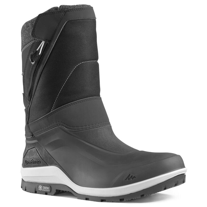 Ramkoers krans Laat je zien QUECHUA Warme waterdichte wandellaarzen voor de sneeuw heren SH500 X-warm  rits | Decathlon