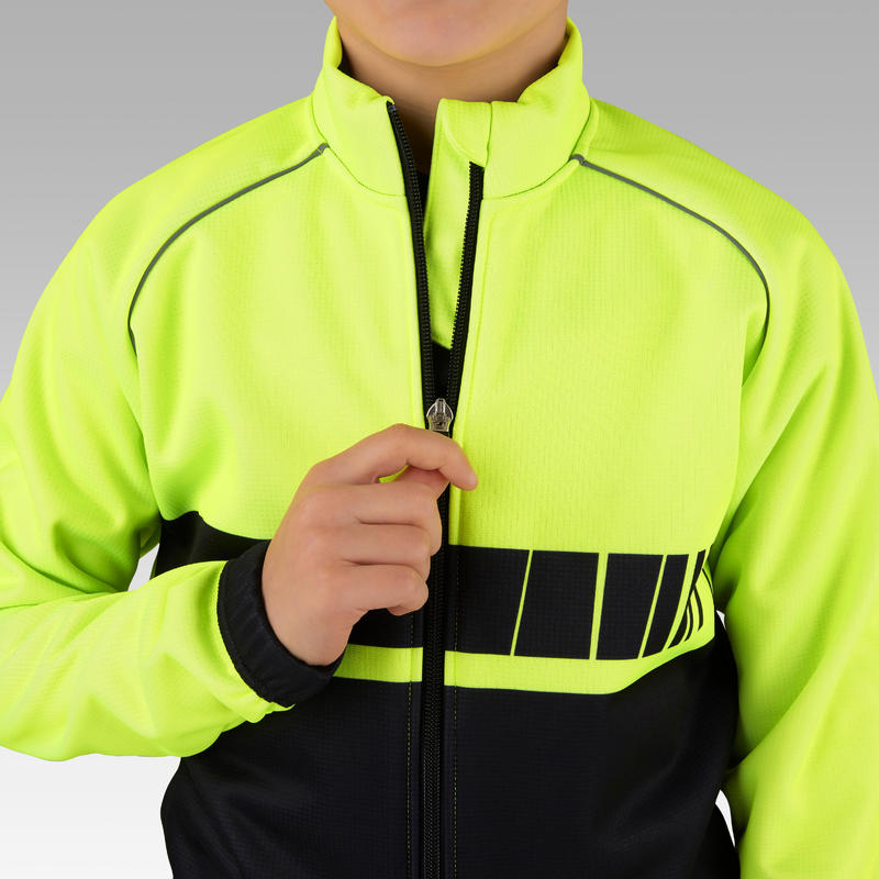 500 Cycling Jacket Kids Decathlon