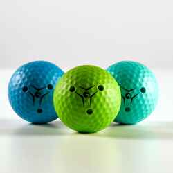 PUTTING BALL X3 - INESIS BLUE/GREEN