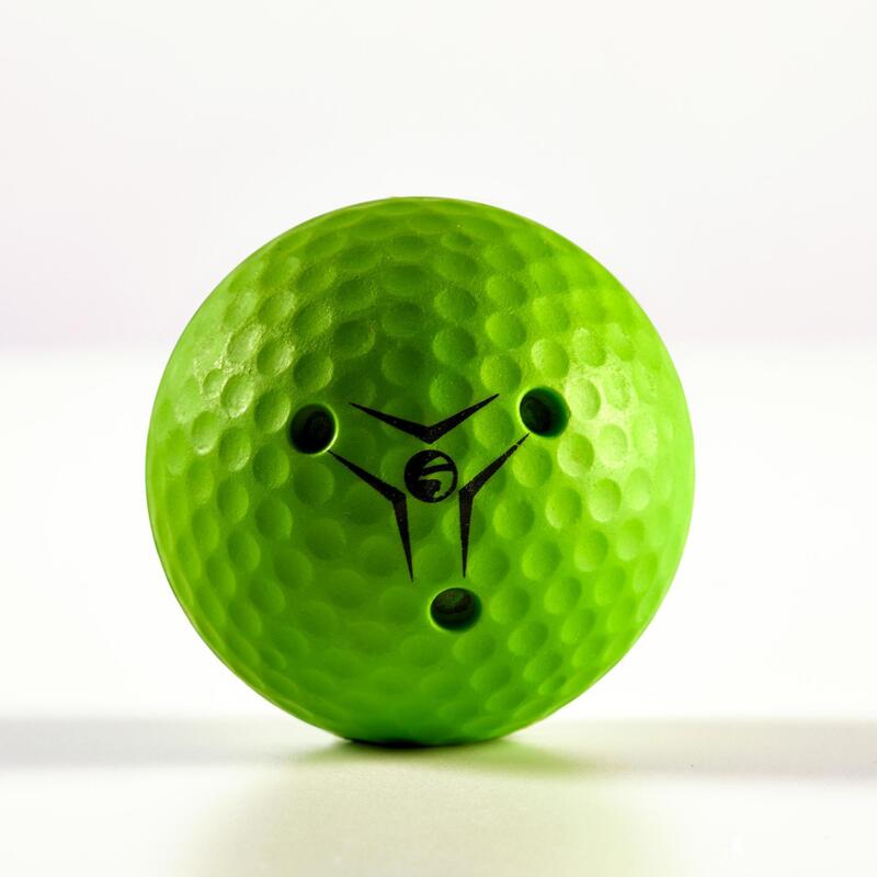 BOLA DE PUTTING CONJ. 3 - INESIS AZUL/VERDE