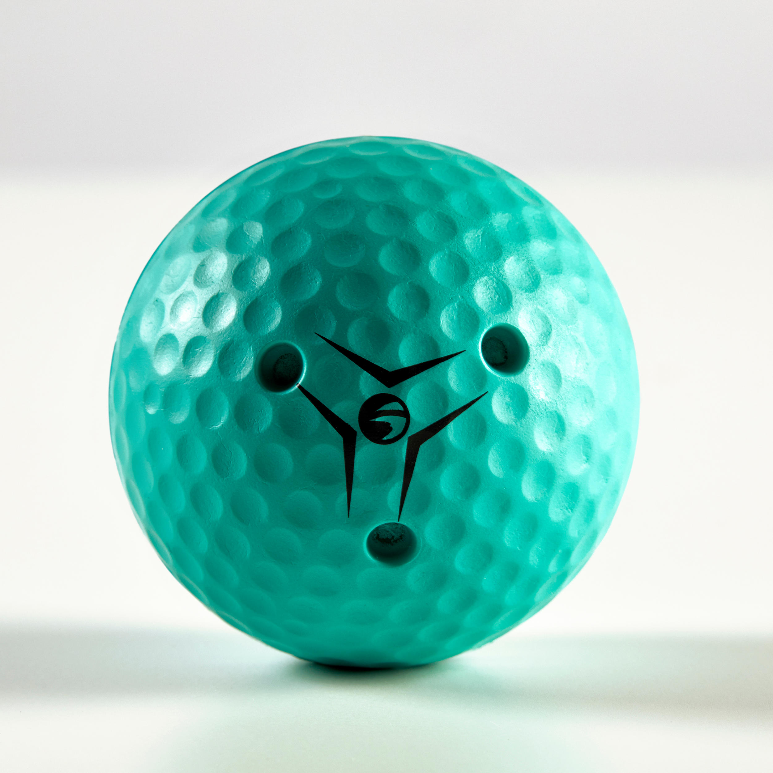 Lot de 3 balles de golf pour coups roulés – bleu et vert - INESIS