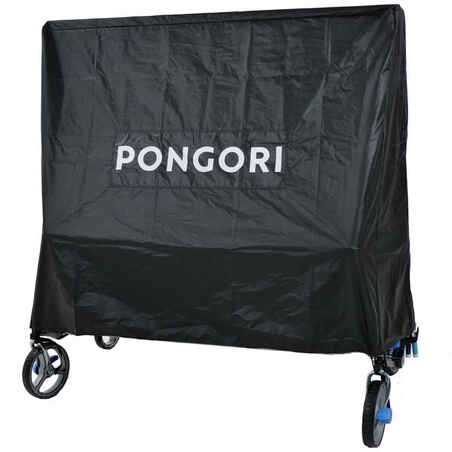 Table Tennis Folded Table Cover - Black