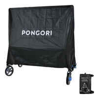 Table Tennis Folded Table Cover - Black