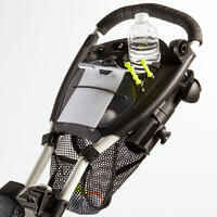 3-WHEEL COMPACT GOLF TROLLEY - WHITE