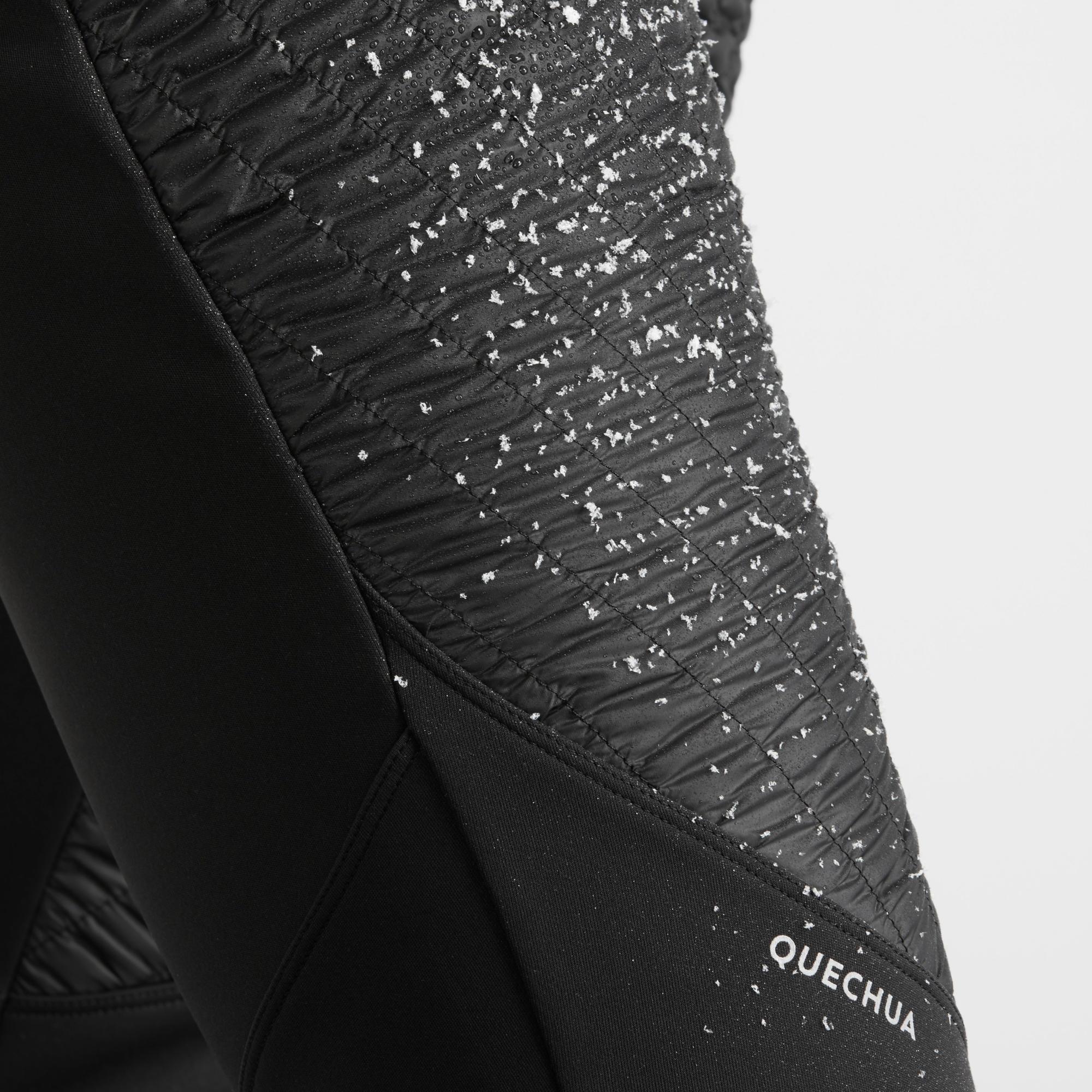 Leggings montagna donna SH500 WARM neri QUECHUA | DECATHLON
