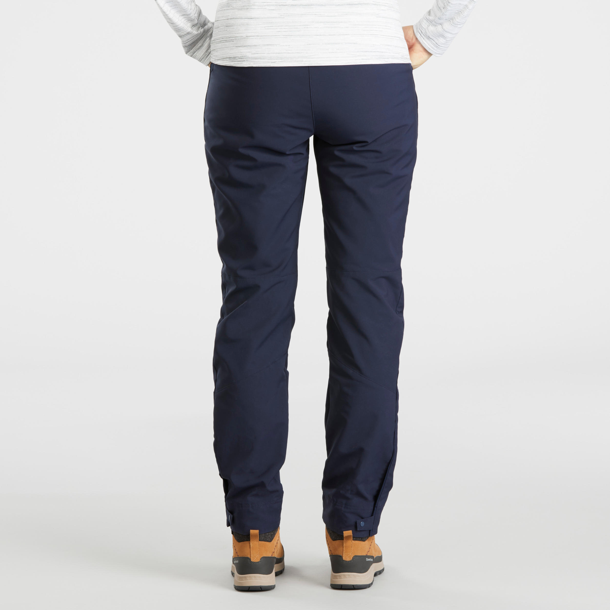 Pantalon chaud femme – SH 500 bleu - QUECHUA