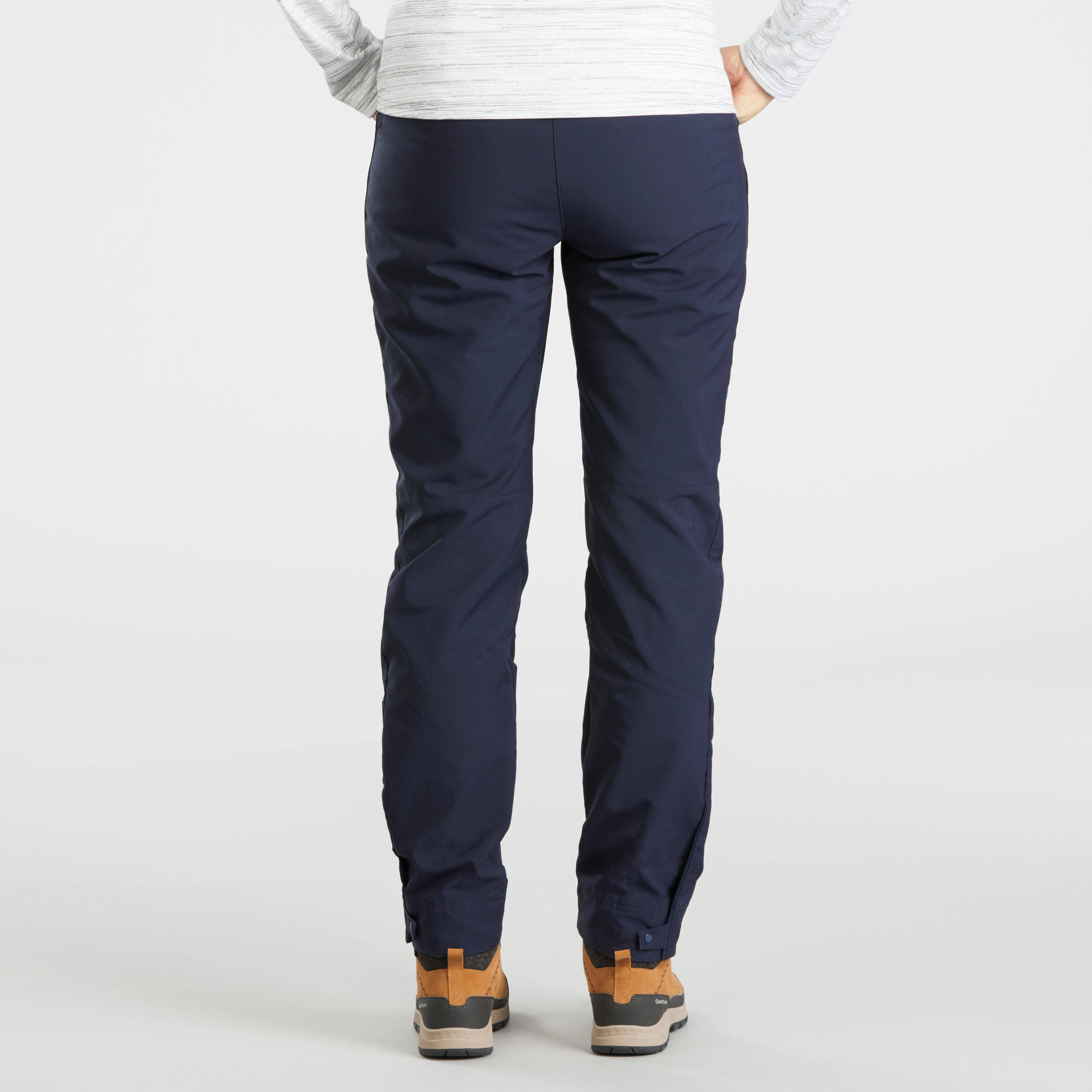 WOMEN’S WARM WATER-REPELLENT WALKING TROUSERS – SH500 -  3