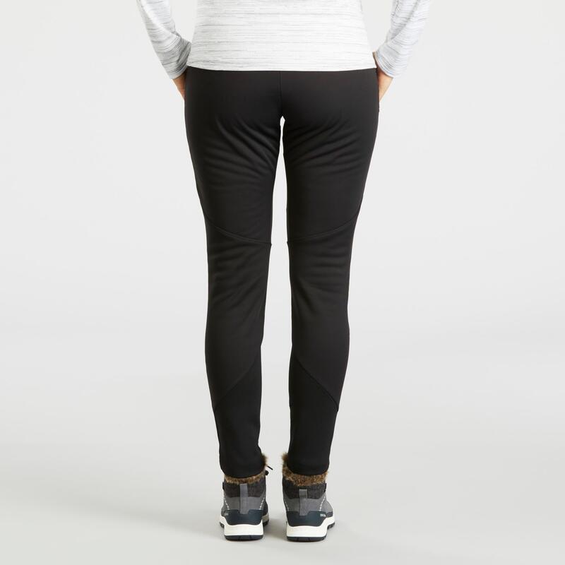 Leggings Damen warm wasserabweisend Winterwandern - SH500 Mountain