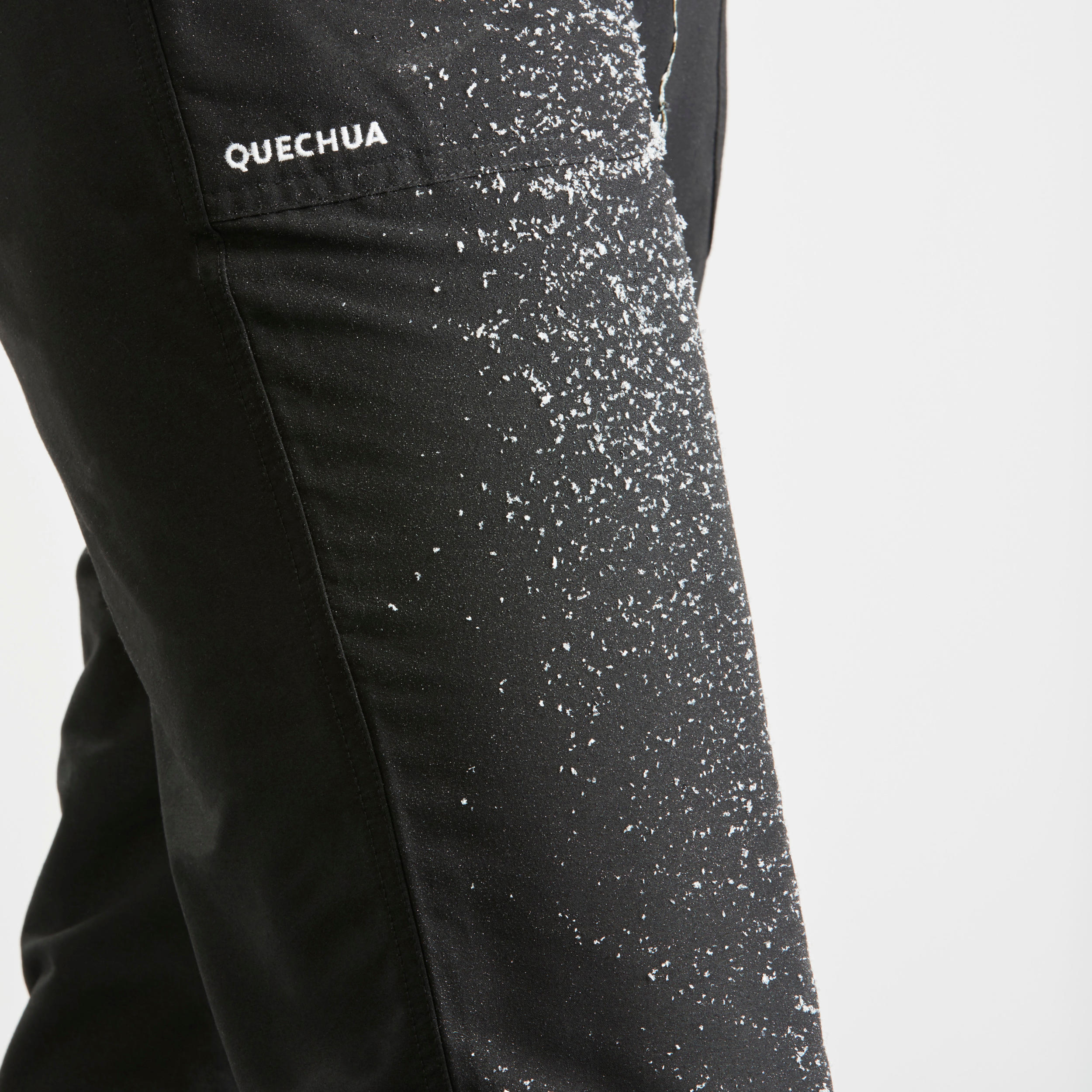 QUECHUA Dámske nohavice na zimnú turistiku SH100 ultra-warm čierne XS (W26 L28) · záber 6