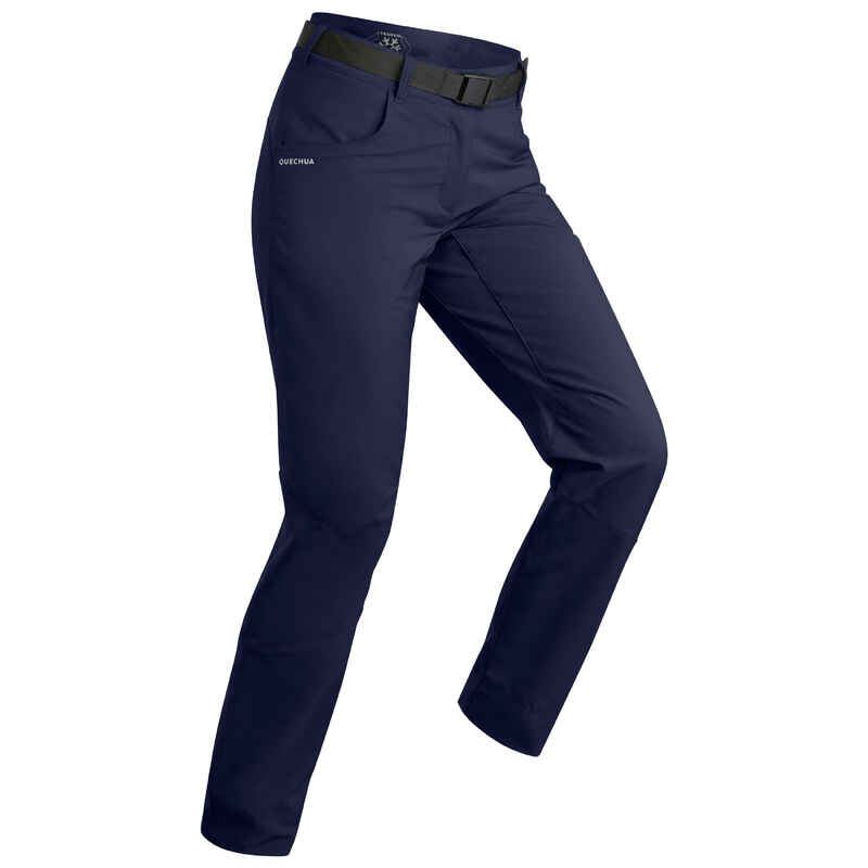 Γυναικείο παντελόνι πεζοπορίας SH500 x warm - Μπλε