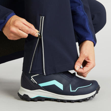 Брюки теплые водоотталкивающие для зимних походов женские SH900 WARM