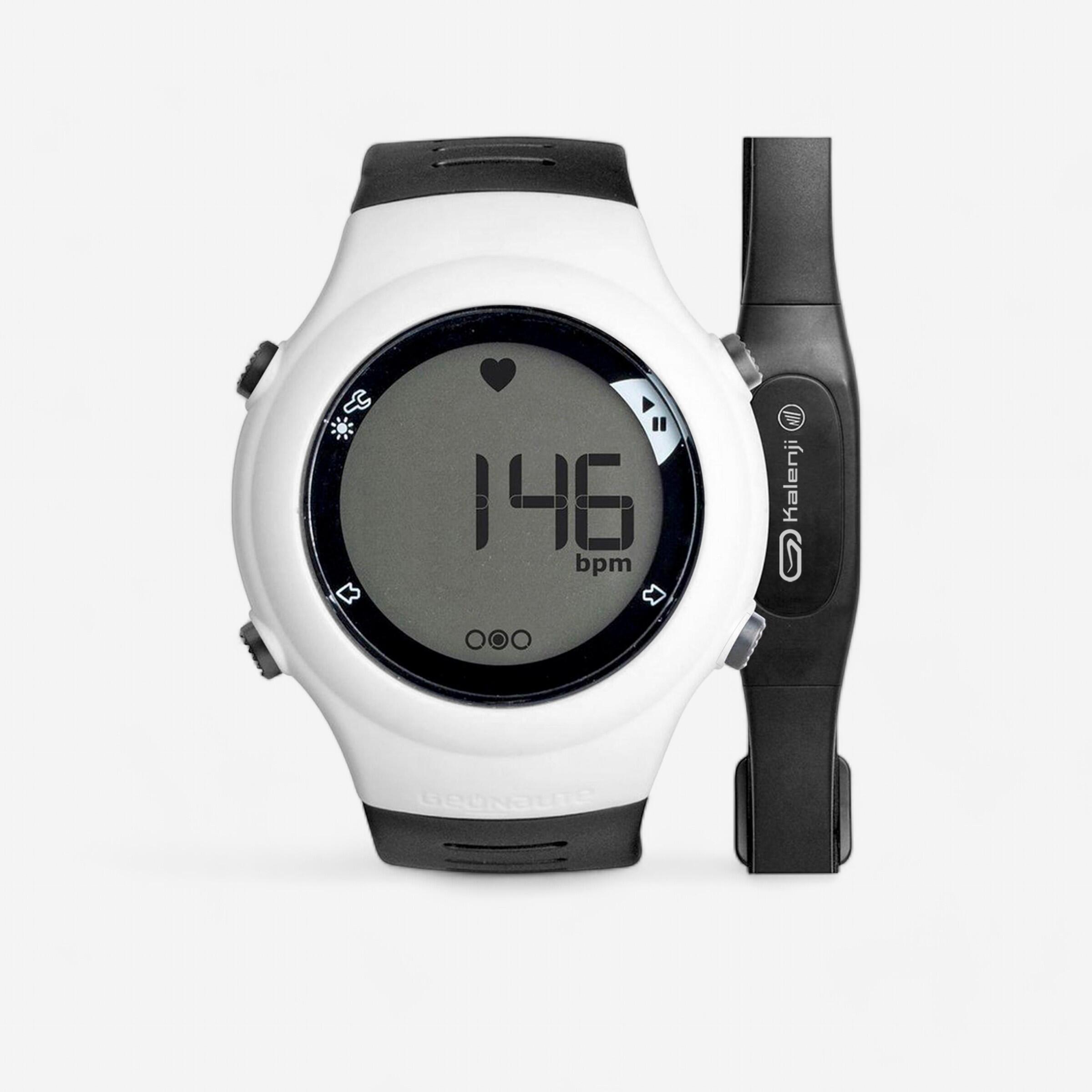 Montre running cardio ONRHYTHM 110 blanche Maroc achat en