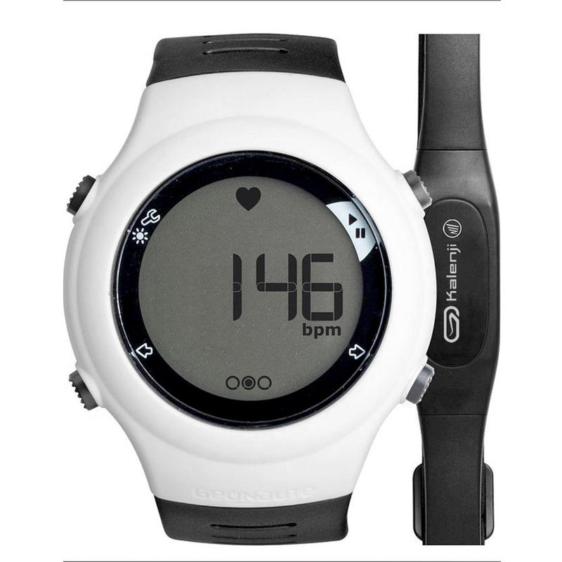 Relojdeportivo + pulsómetro de running ONRHYTHM 110 Blanco