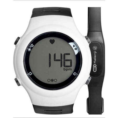ONRHYTHM 110 running heart rate monitor watch white