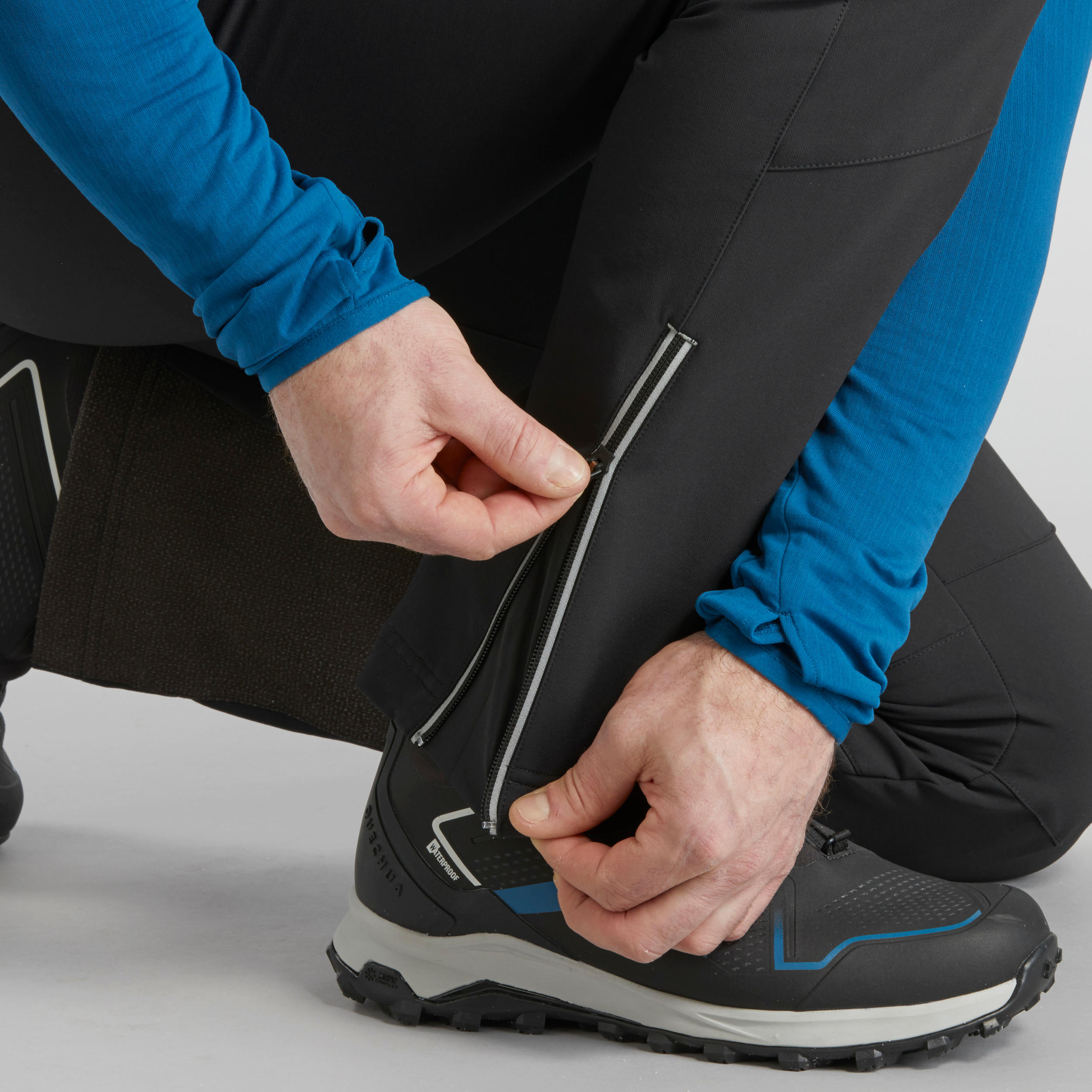 Men's Warm Water-repellent Snow Hiking 