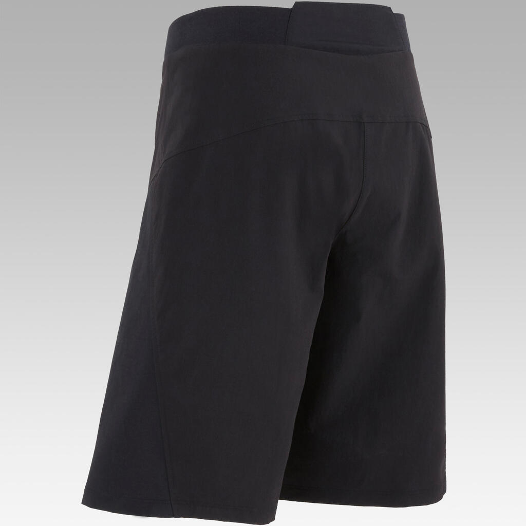 Radhose MTB Shorts 500 Kinder schwarz