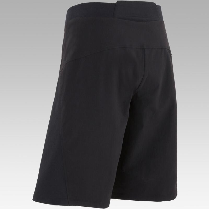 Mountainbikeshort voor kinderen 500 zwart