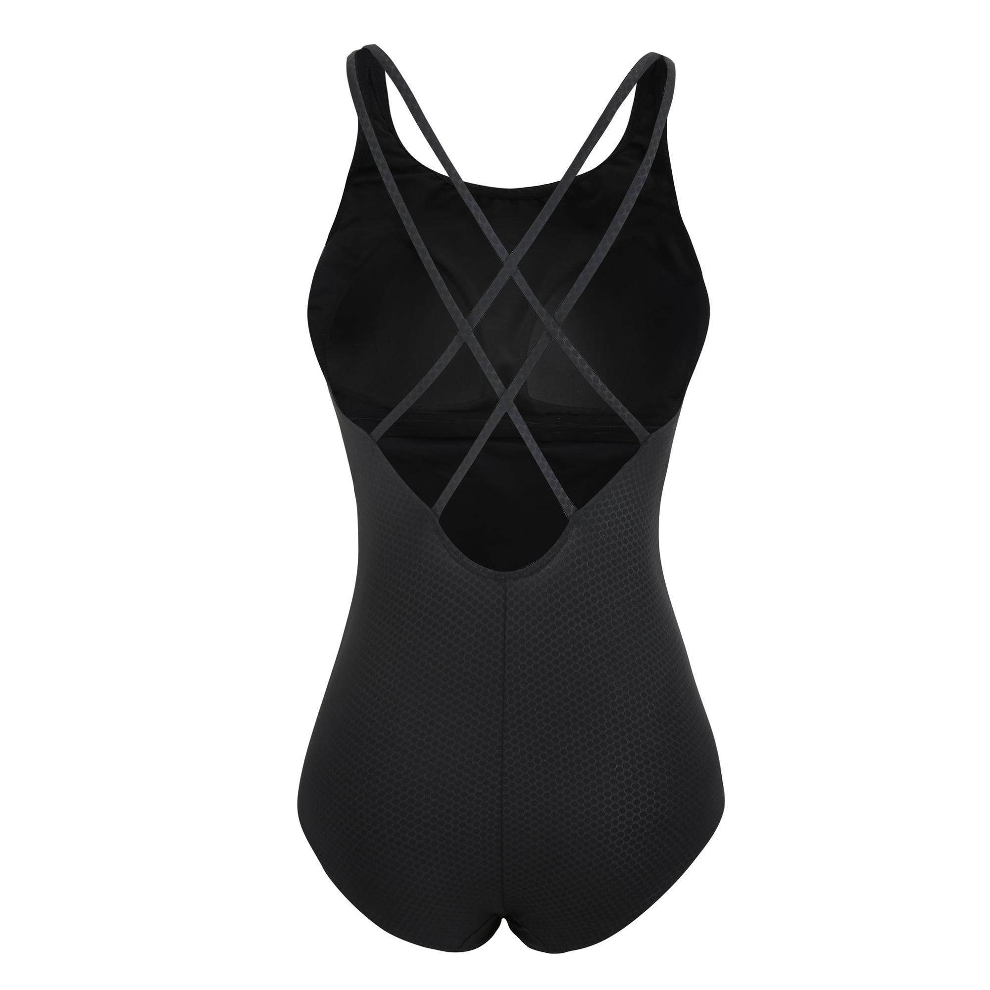 black one piece swimsuit